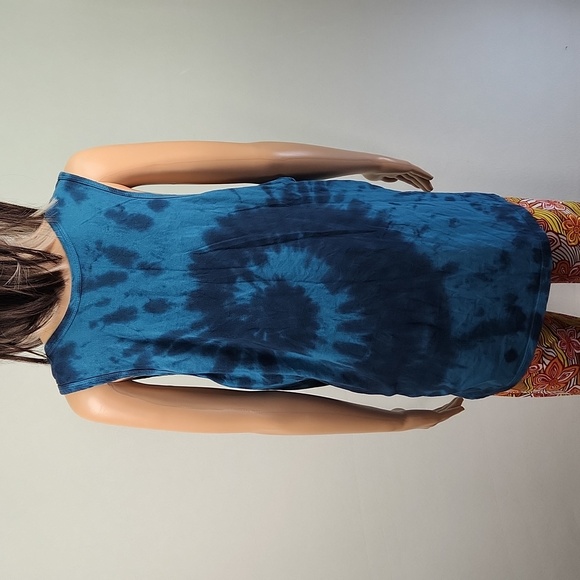 DISNEY VILLAINS Tie Dye screen print Tank top OSFM - Picture 8 of 14